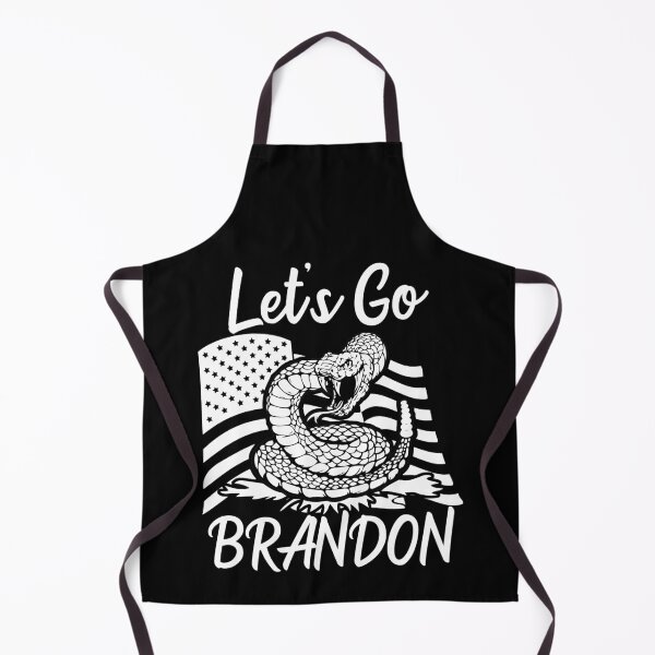 Item preview, Let's Go Brandon US Flag and Rattlesnake Funny Chant designed and sold by CharJens.