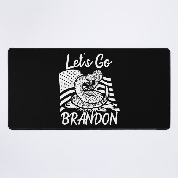 Item preview, Let's Go Brandon US Flag and Rattlesnake Funny Chant designed and sold by CharJens.