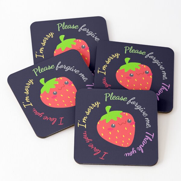 Item preview, Strawberries Ho'oponopono Tool - I love you Thank You designed and sold by UniverseStelar.