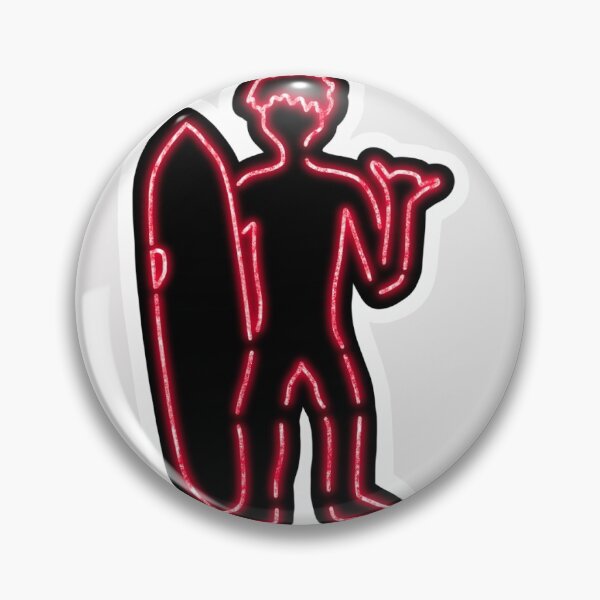 Item preview, Red Neon Surfer 2 designed and sold by KO-Sketch.