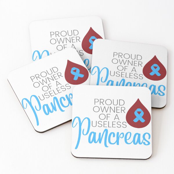 Item preview, Proud owner of a useless pancreas, Diabetes Awareness designed and sold by Auntieck.