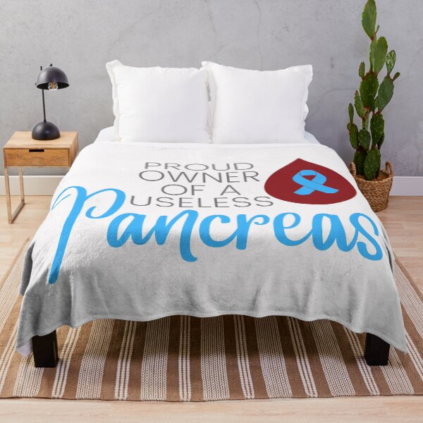 Item preview, Proud owner of a useless pancreas, Diabetes Awareness designed and sold by Auntieck.