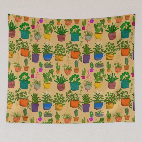 Item preview, Houseplants indoor garden oasis designed and sold by Kimmygowland.