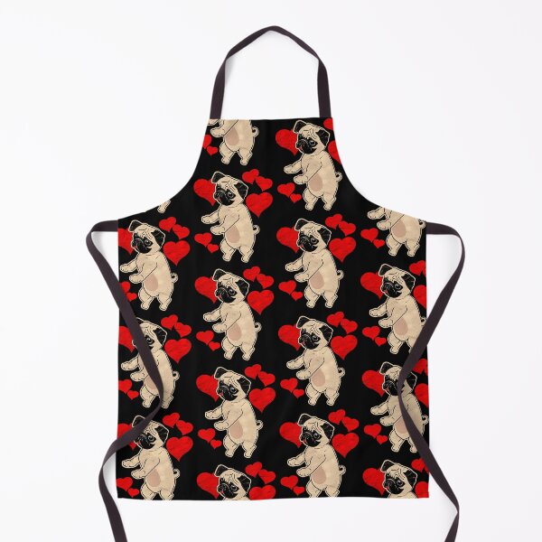 Item preview, Valentines Day Pug Flossing Dog designed and sold by RiffXS.