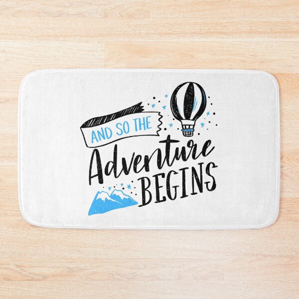 Item preview, And So The Adventure Begins designed and sold by Parag's Travel Shop.