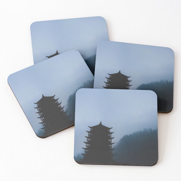 Item preview, Pagoda in the Misty Mountains of Zhangjiajie China designed and sold by Creativeenso.