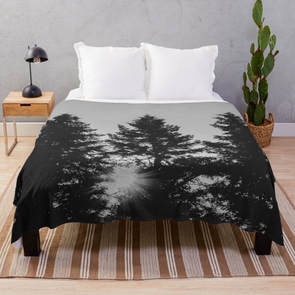Item preview, The Three Trees Black and White Forest designed and sold by PaulinaChmiel.