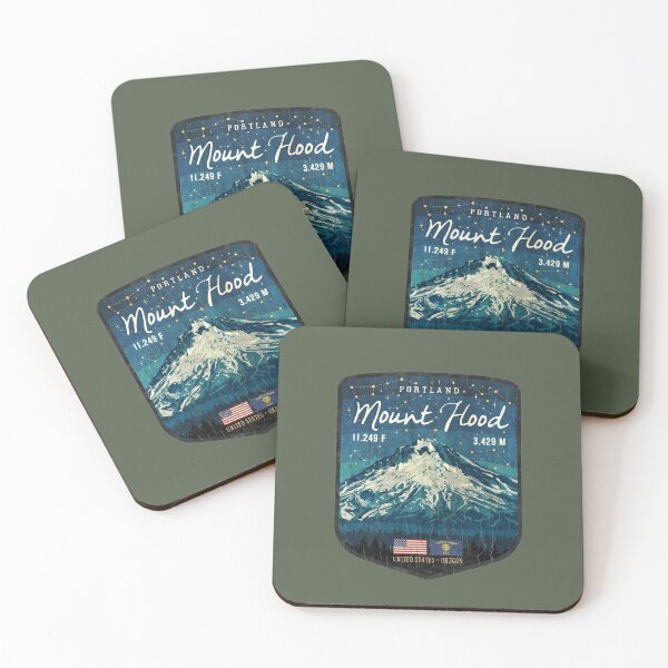 Item preview, Mount Hood - Vintage Emblem designed and sold by Lidra Zehcnas.