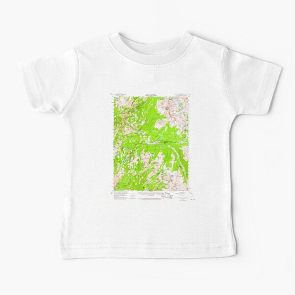 USGS TOPO Map California CA Tuolumne Meadows 301882 1956 62500 geo Baby T-Shirt