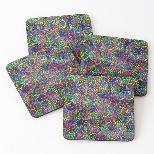 Item preview, Medley of Rainbow Dot Pattern designed and sold by Deborah Camp.