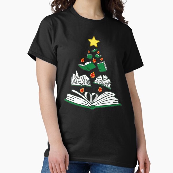 Artikel-Vorschau von Bücherwurm-Weihnachtsbaum III, designt und verkauft von Lemon Pepper.