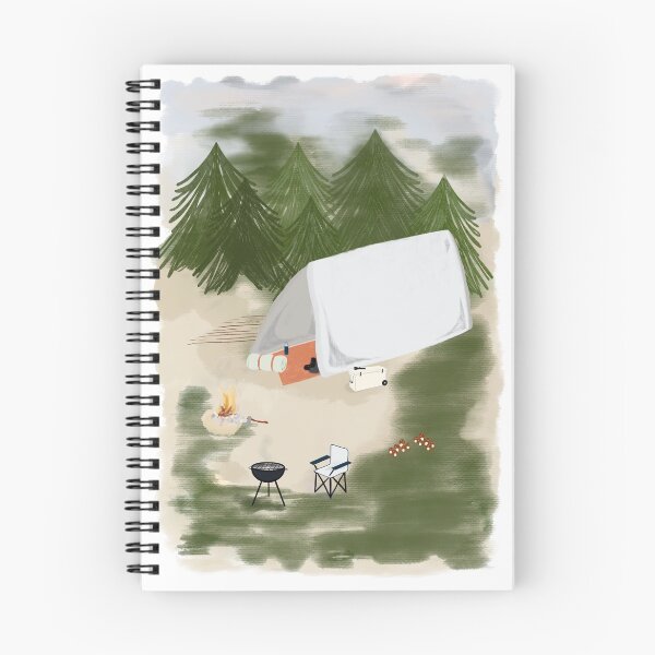 Item preview, Camping scene designed and sold by Artikandco.