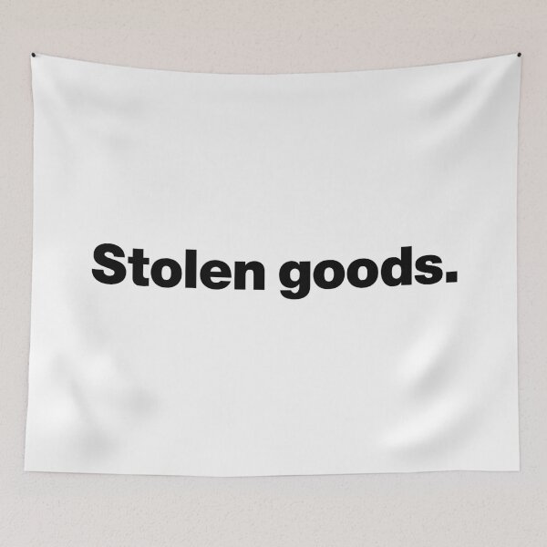 Item preview, Stolen goods (black) designed and sold by dudethecreator.