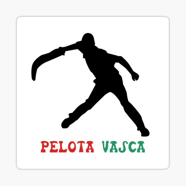 Pelota vasca Sticker