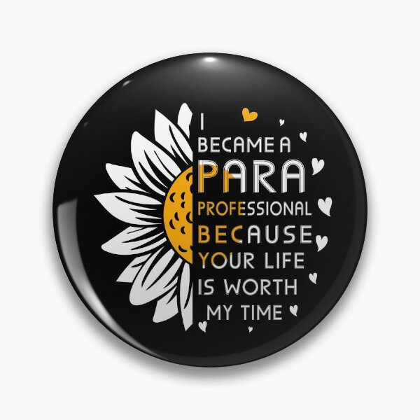 Item preview, I Became Paraprofessional Because Your Life Is Worth My Time designed and sold by Dream-bubble.