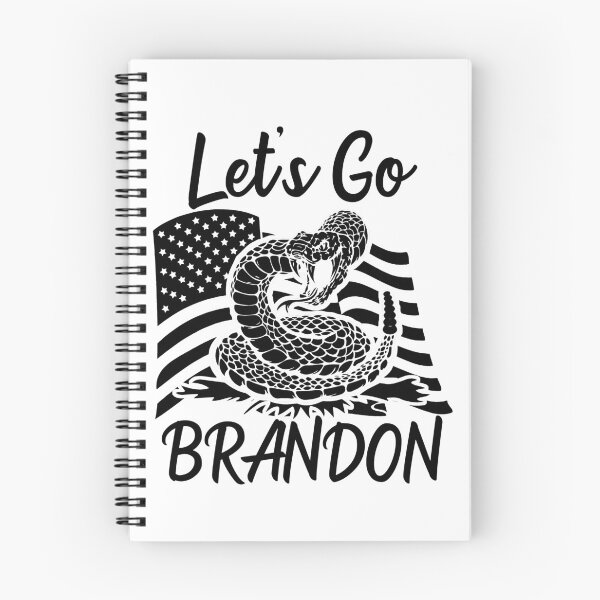 Item preview, Let's Go Brandon US Flag and Rattlesnake Funny Chant designed and sold by CharJens.