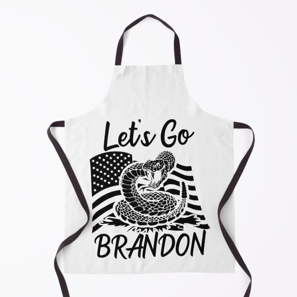 Item preview, Let's Go Brandon US Flag and Rattlesnake Funny Chant designed and sold by CharJens.