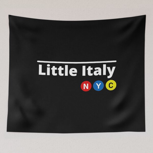Artikelvorschau, Little Italy Bronx NYC New York City U-Bahn entworfen und verkauft von MrRoccoBlue.