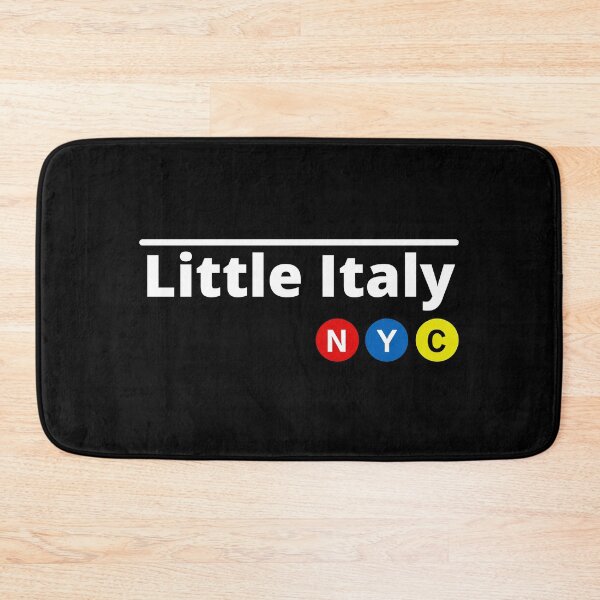 Item preview, Little Italy Bronx NYC New York City Subway designed and sold by MrRoccoBlue.