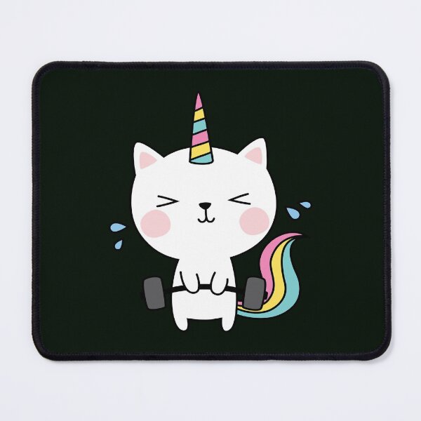 Item preview, Cat Unicorn Workout Gym Rainbow Caticorn Cute designed and sold by OloriHeritage.