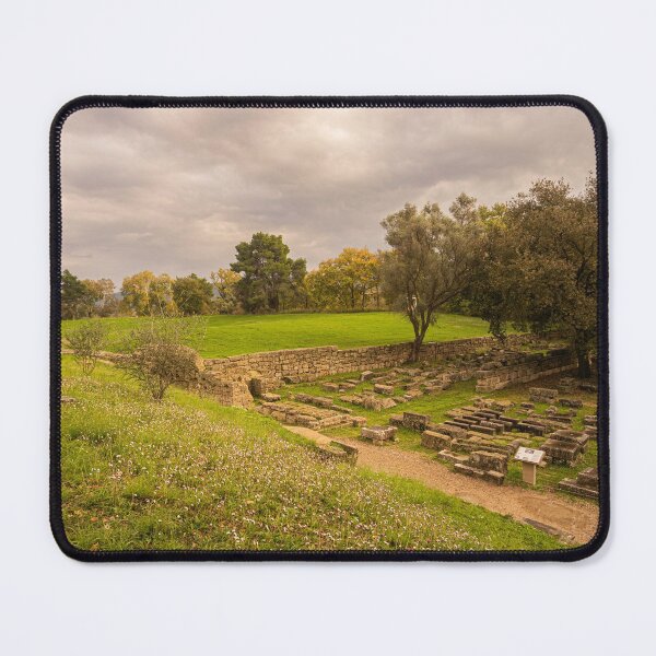 Item preview, Site of Olympia ruins designed and sold by KensLensDesigns.