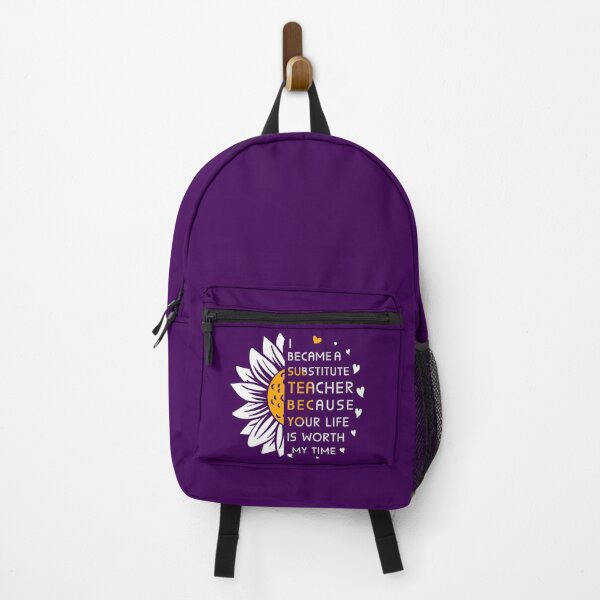 Item preview, I Became Substitute Teacher Because Your Life Is Worth My Time to school Sub designed and sold by Dream-bubble.