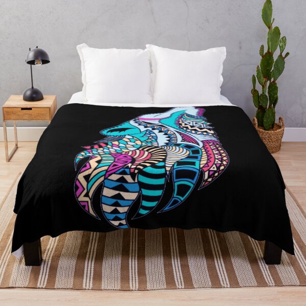 Item preview, Geometric Wolf designed and sold by Paula Helit.