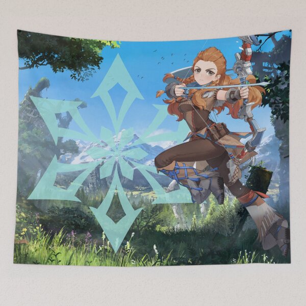Item preview, Aloy - Genshin Impact designed and sold by VelvetZone.