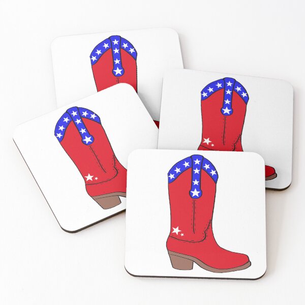 Item preview, Red white and blue cowboy boot designed and sold by KristenST.