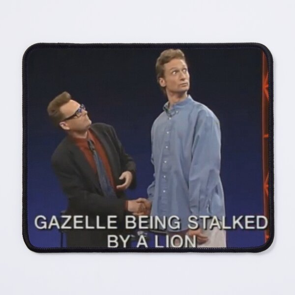Item preview, "Gazelle Being Stalked By A Lion" designed and sold by gameshowfan2001.