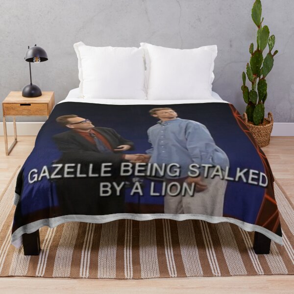 Item preview, "Gazelle Being Stalked By A Lion" designed and sold by gameshowfan2001.