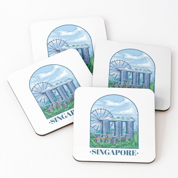 Item preview, Singapore - Marina Bay Sands Hotel, Gardens by the Bay & Singapore Flyer designed and sold by Shirtey.