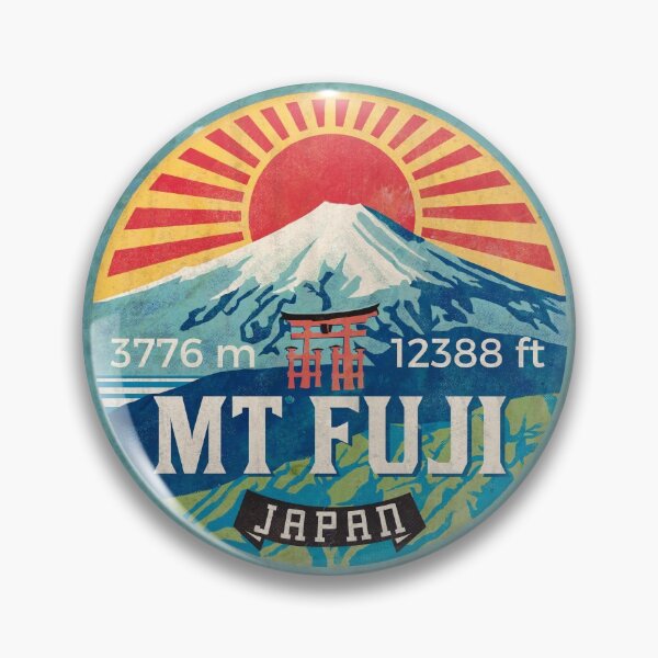 Item preview, MT Fuji - Vintage Emblem designed and sold by Lidra Zehcnas.
