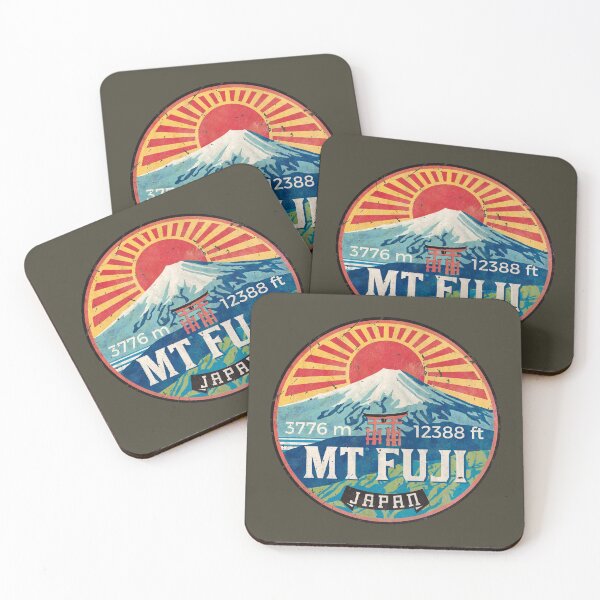 Item preview, MT Fuji - Vintage Emblem designed and sold by Lidra Zehcnas.