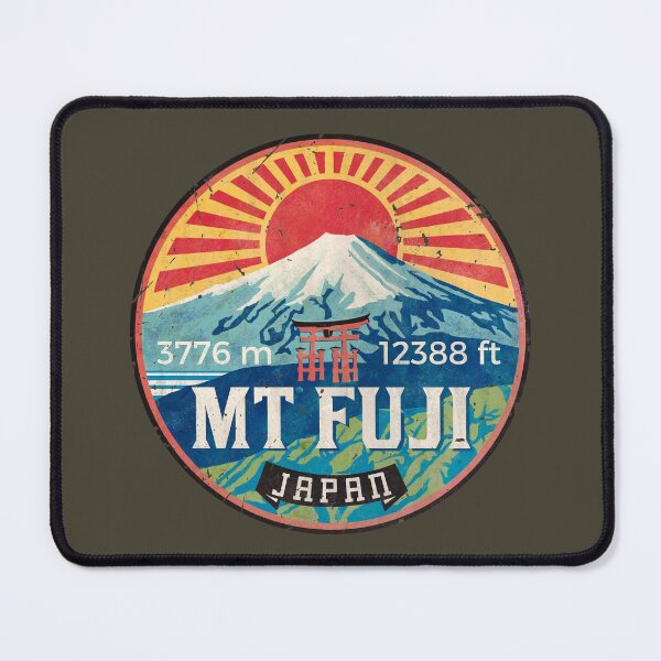 Item preview, MT Fuji - Vintage Emblem designed and sold by Lidra Zehcnas.