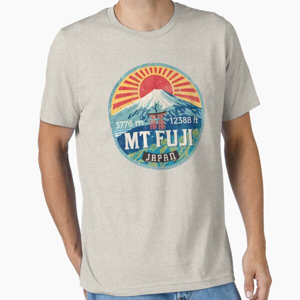 Item preview, MT Fuji - Vintage Emblem designed and sold by Lidra Zehcnas.