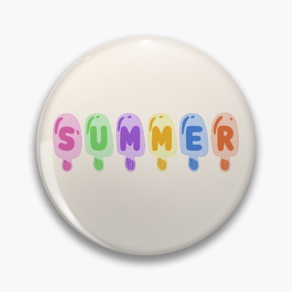 Item preview, Summer: Bright pastel ice cream popsicles celebrate summer vacation designed and sold by Ofeefee.