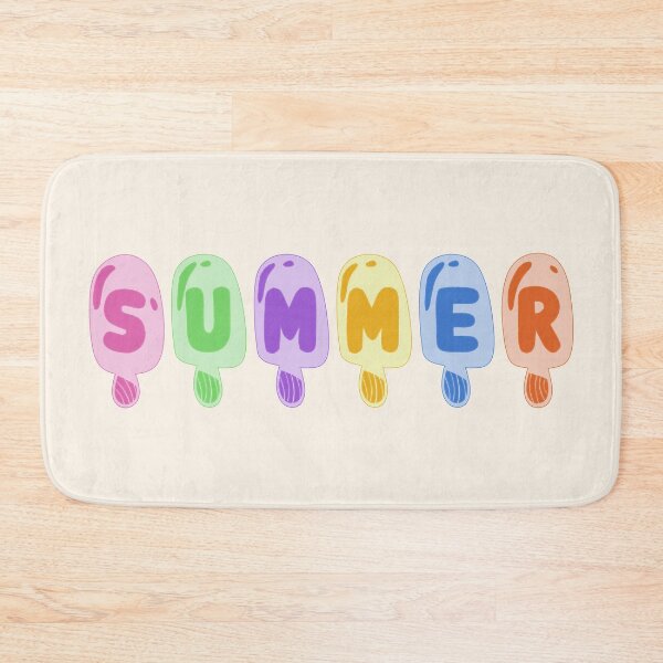 Item preview, Summer: Bright pastel ice cream popsicles celebrate summer vacation designed and sold by Ofeefee.