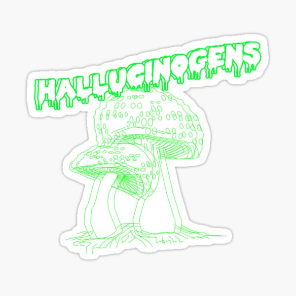 Item preview, Hallucinogens designed and sold by Cloud7Stickers ..