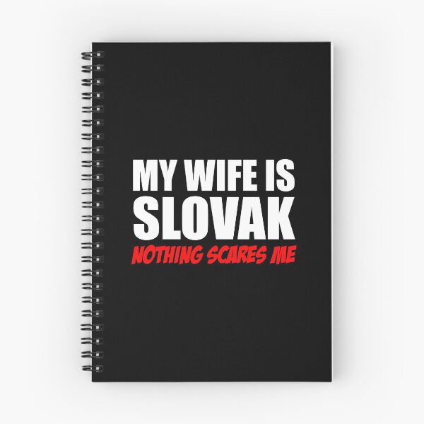 Item preview, Wife Is Slovak Nothing Scares Me designed and sold by jaycartoonist.