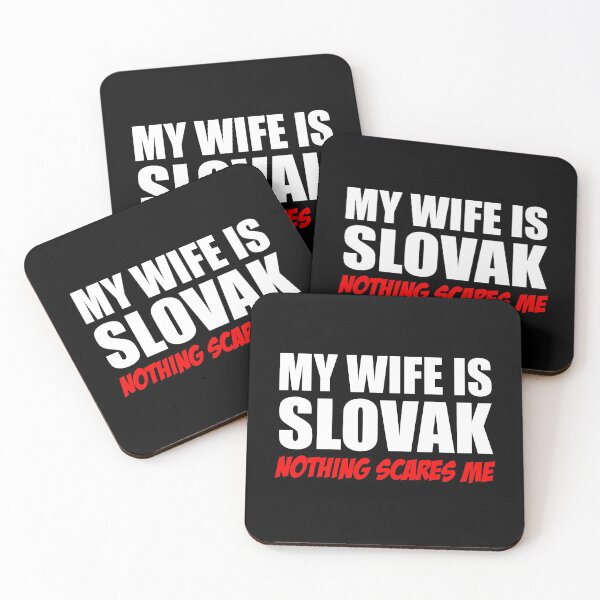 Item preview, Wife Is Slovak Nothing Scares Me designed and sold by jaycartoonist.