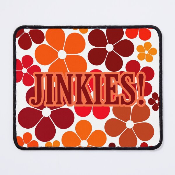 Item preview, Velma Jinkies retro flower power print  designed and sold by pumpkinpieces.