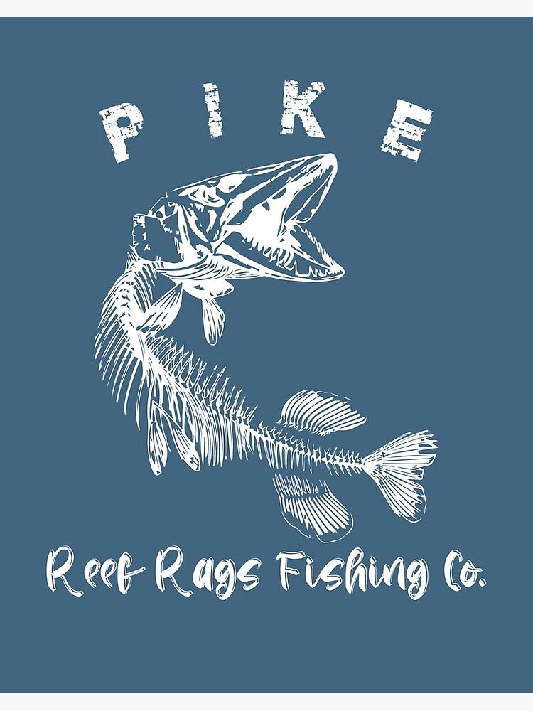 Custom Blue Ocean Fish Bone Saltwater Long Sleeve Fishing Shirts