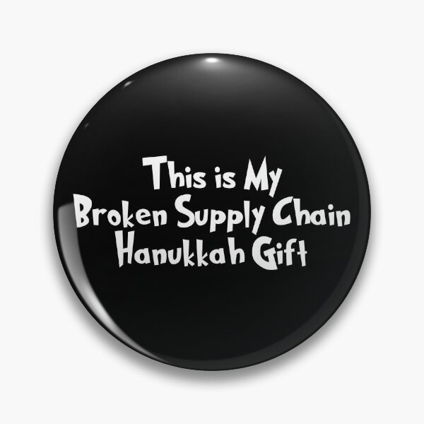 Item preview, Broken Supply Chain Hanukkah Gift designed and sold by twHistory.
