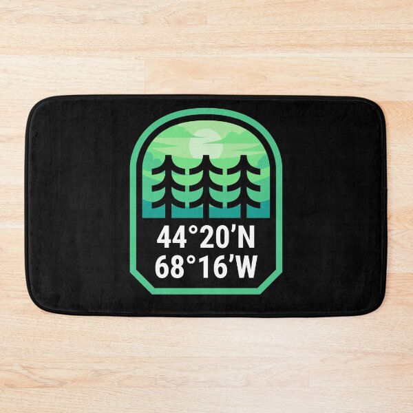 Item preview, Acadia National Park Coordinates designed and sold by HalpinDesign.