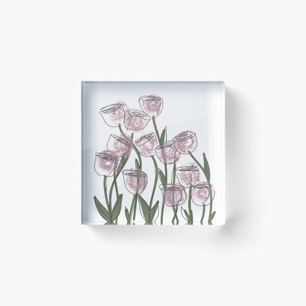 Item preview, Abstract simple rose design  designed and sold by Guacamulve.