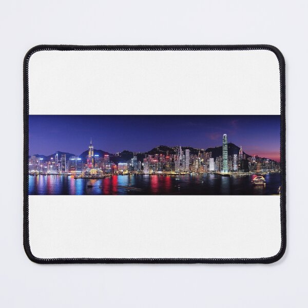 Item preview, Hong Kong Night Skyline designed and sold by DNPrints.