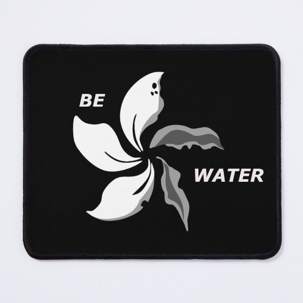 Item preview, Be Water Black Bauhinia Hong Kong designed and sold by newmovement.