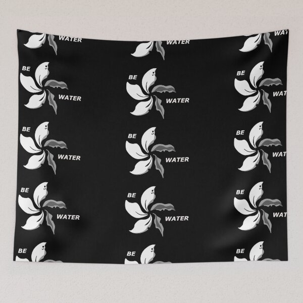 Item preview, Be Water Black Bauhinia Hong Kong designed and sold by newmovement.