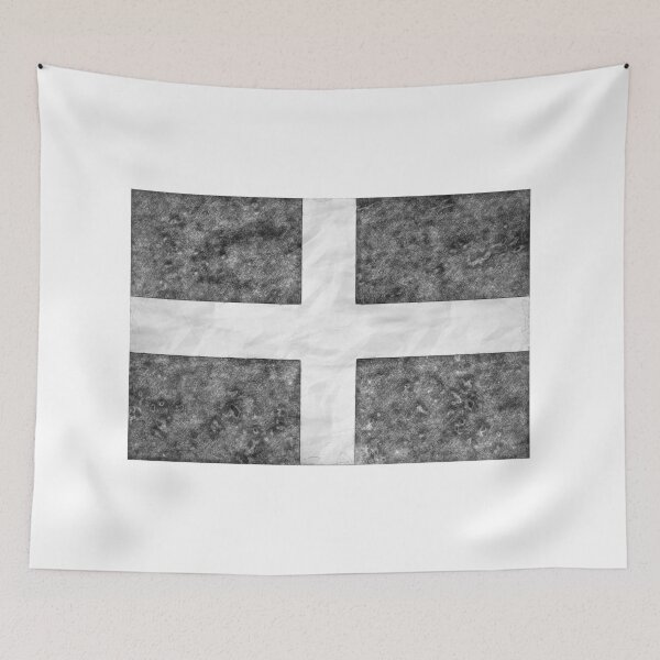 Item preview, Cornish Flag pen and ink effect designed and sold by funkyworm.